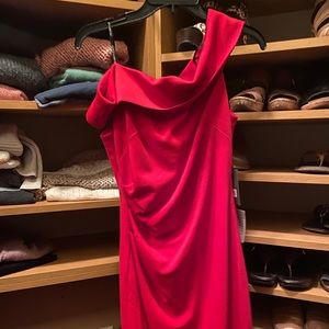 NWT off the shoulder red dress